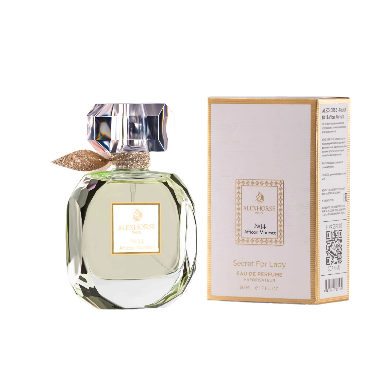 Damen Eau de Parfum African Moresca ALEX HORSE Secret For Lady 50 ml AS-14