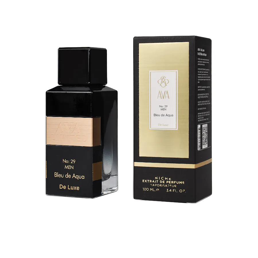 Herren Nischen Parfumextrakt Bleu de Aqua AVA-De Luxe NICHE PERFUME 100 ml AD-29