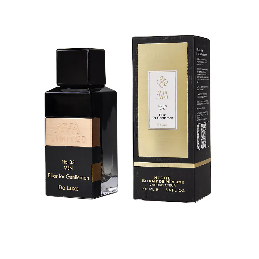 Herren Nischen ParfumextraktElixir for Gentlemen AVA-De Luxe NICHE PERFUME 100ml AD-33