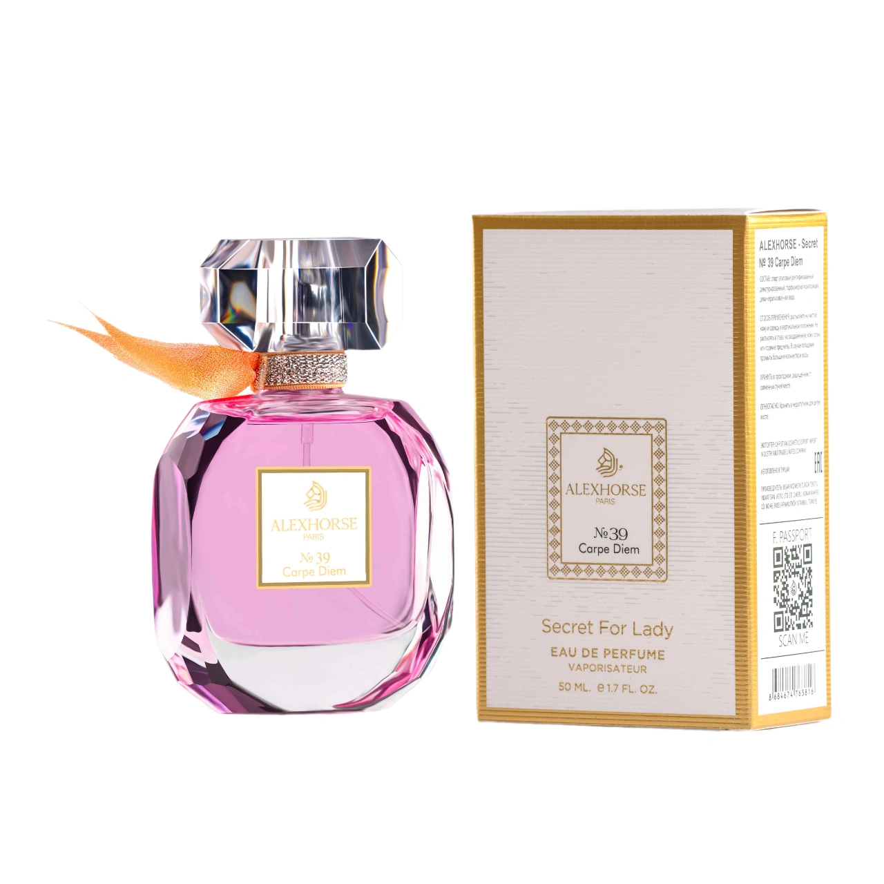 Damen Eau de Parfum pe Diem ALEX HORSE Secret For Lady 50 ml AS-39