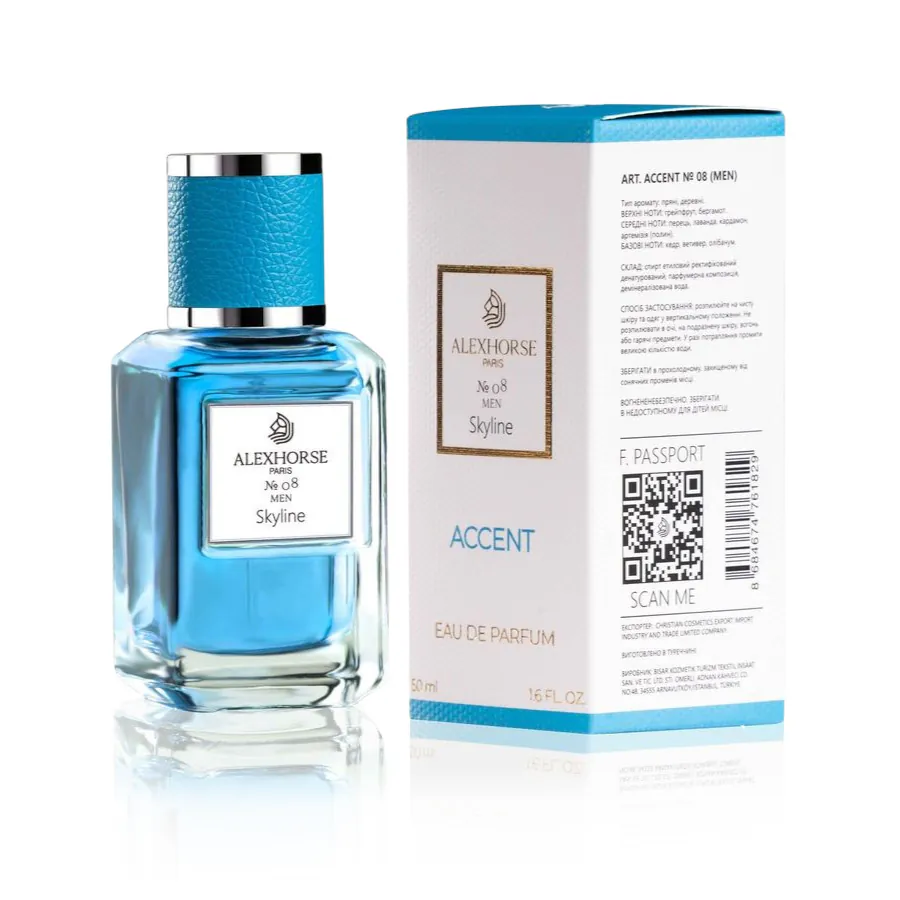 Herren Eau de Parfum Skyline ACCENT Alex Horse 50 ml AA-008