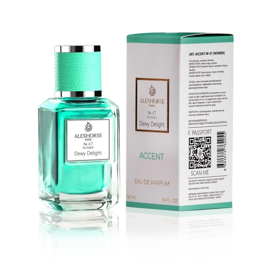 Damen Eau de Parfum Dewy Delight ACCENT Alex Horse 50 ml AA-047