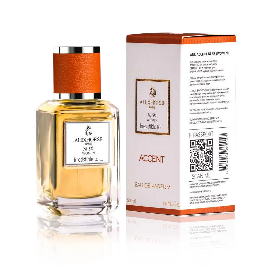 Damen Eau de Parfum Irresistible to … ACCENT Alex Horse 50 ml AA-056