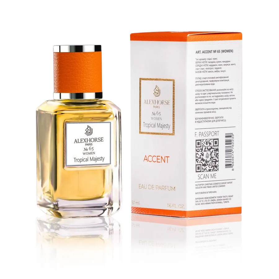 Damen Eau de Parfum Tropical Majesty ACCENT Alex Horse 50 ml AA-065