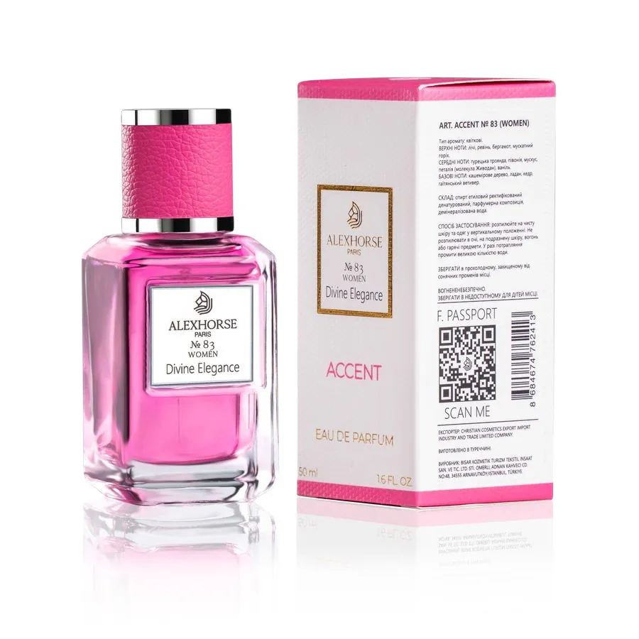Damen Eau de Parfum Divine Elegance ACCENT Alex Horse 50 ml AA-083