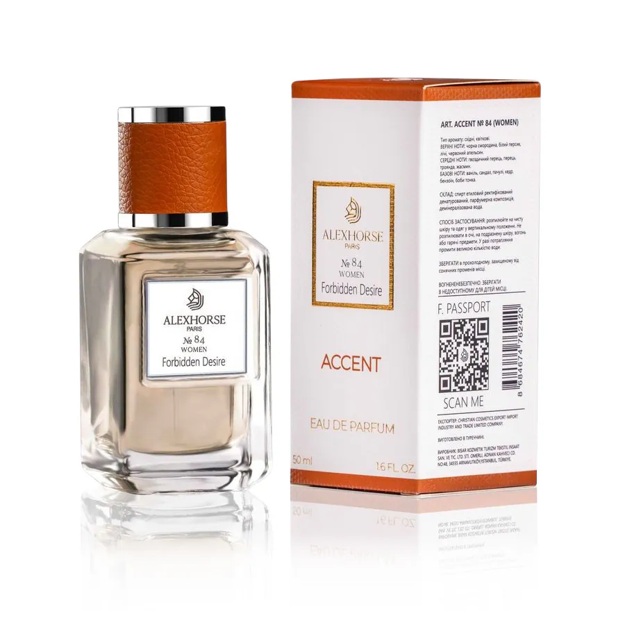 Damen Eau de Parfum Forbidden Desire ACCENT Alex Horse 50 ml AA-084