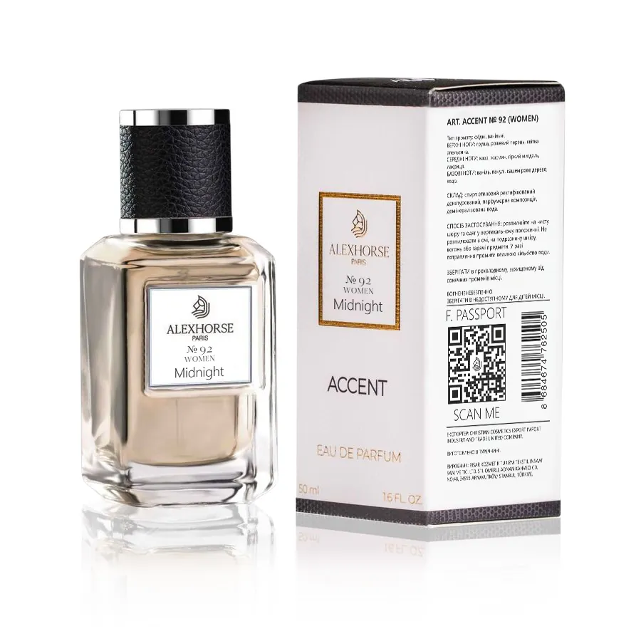 Damen Eau de Parfum Midnight ACCENT Alex Horse 50 ml AA-092