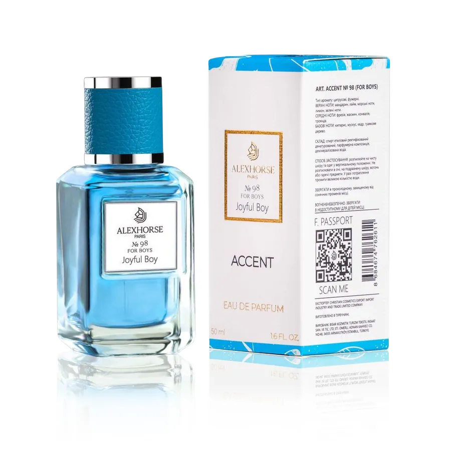 Eau de Parfum für Jungen Joyful Boy ACCENT Alex Horse 50 ml AA-098